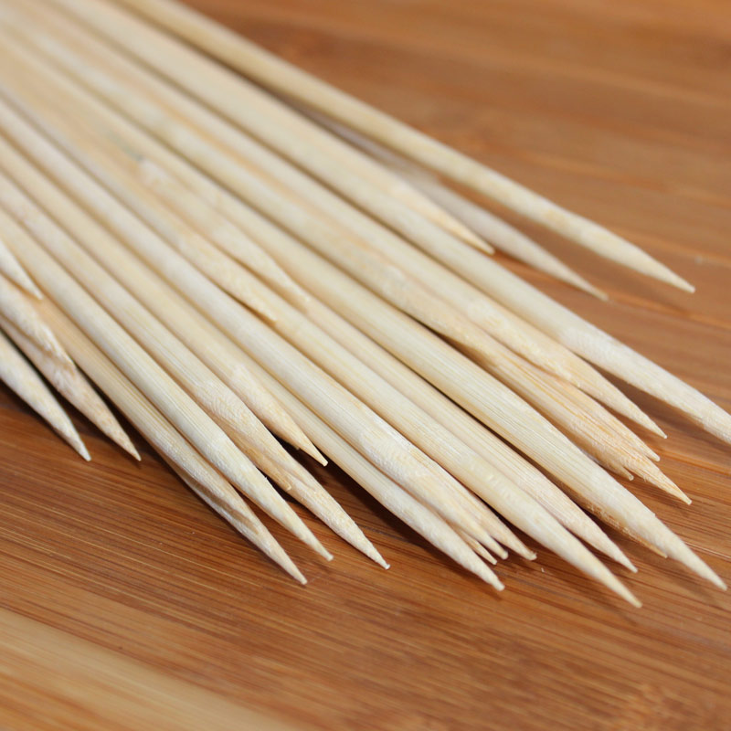 Corn Dog Stick - Brochettes jetables en bambou pour barbecue,