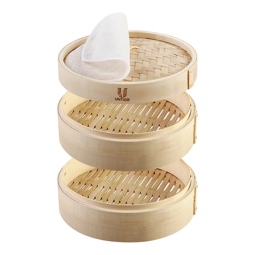 Bao Steamer Bamboo - Mir à vapeur en bambou avec