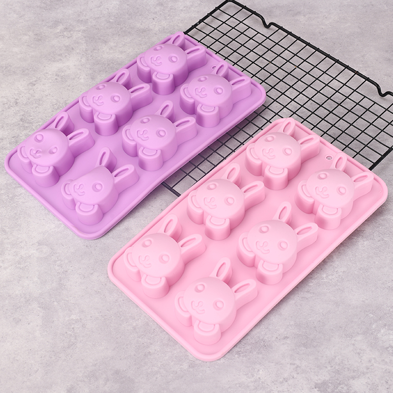 Bunny Cake Mold - Moule de pâques en Silicone, lapin,