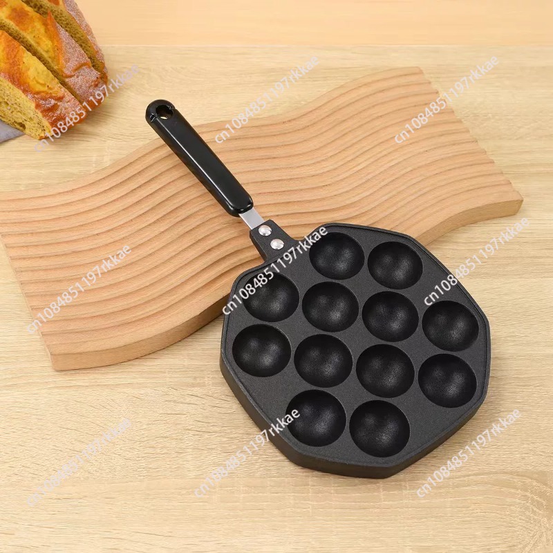 Takoyaki Grill Plate - Poêle à takoyaki 12 moules, en