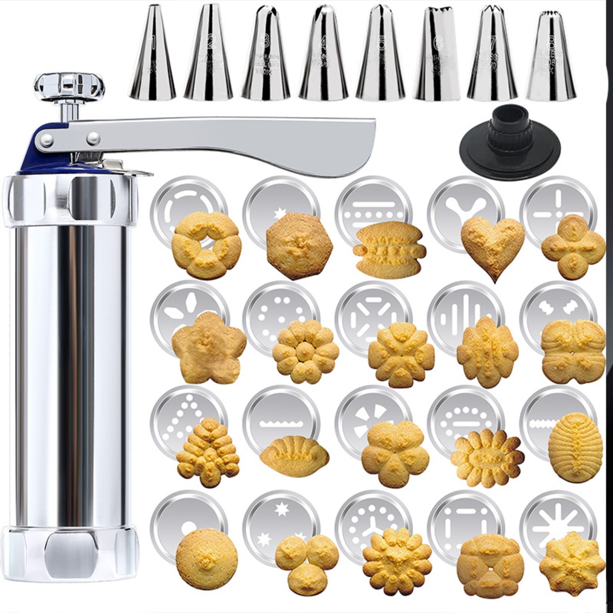 Churros Maker Gun - Kit de presse à biscuits en