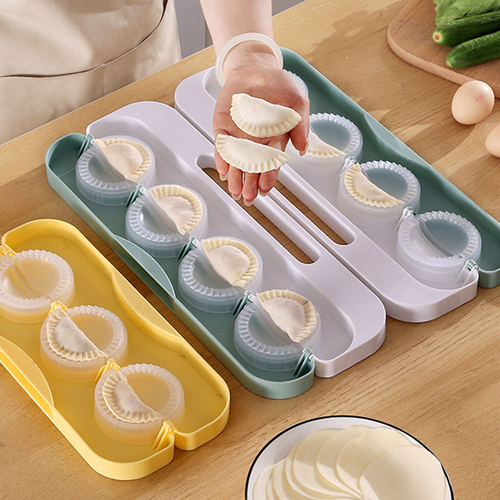Dumpling Press Set - Bricolage boulette fabricant 8 grille presse