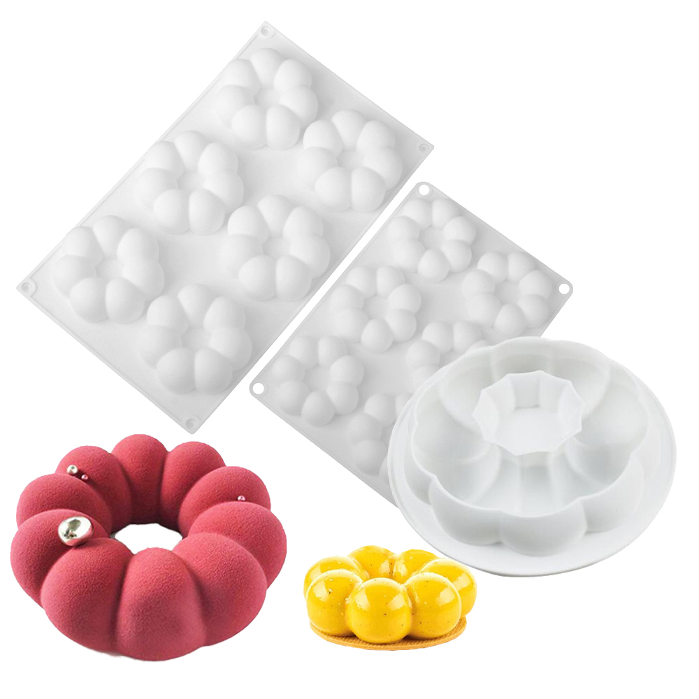 Donut Mold Silicone - Moule à gâteau en Mousse en
