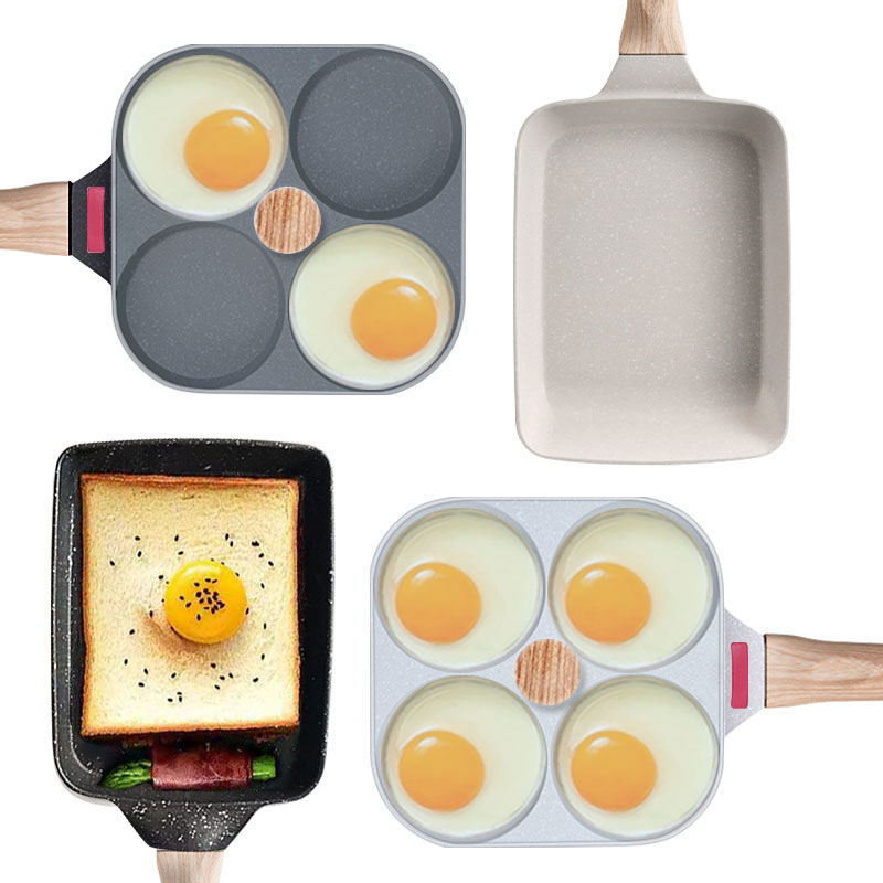 Egg Waffle Pan - Poêle à Omelette japonaise antiadhésive Tamagoyaki,