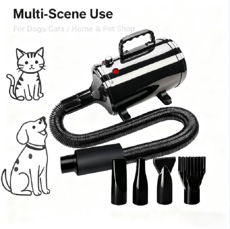 Hot Dog Press - Sèche-cheveux 2800W pour chiens, souffleur de