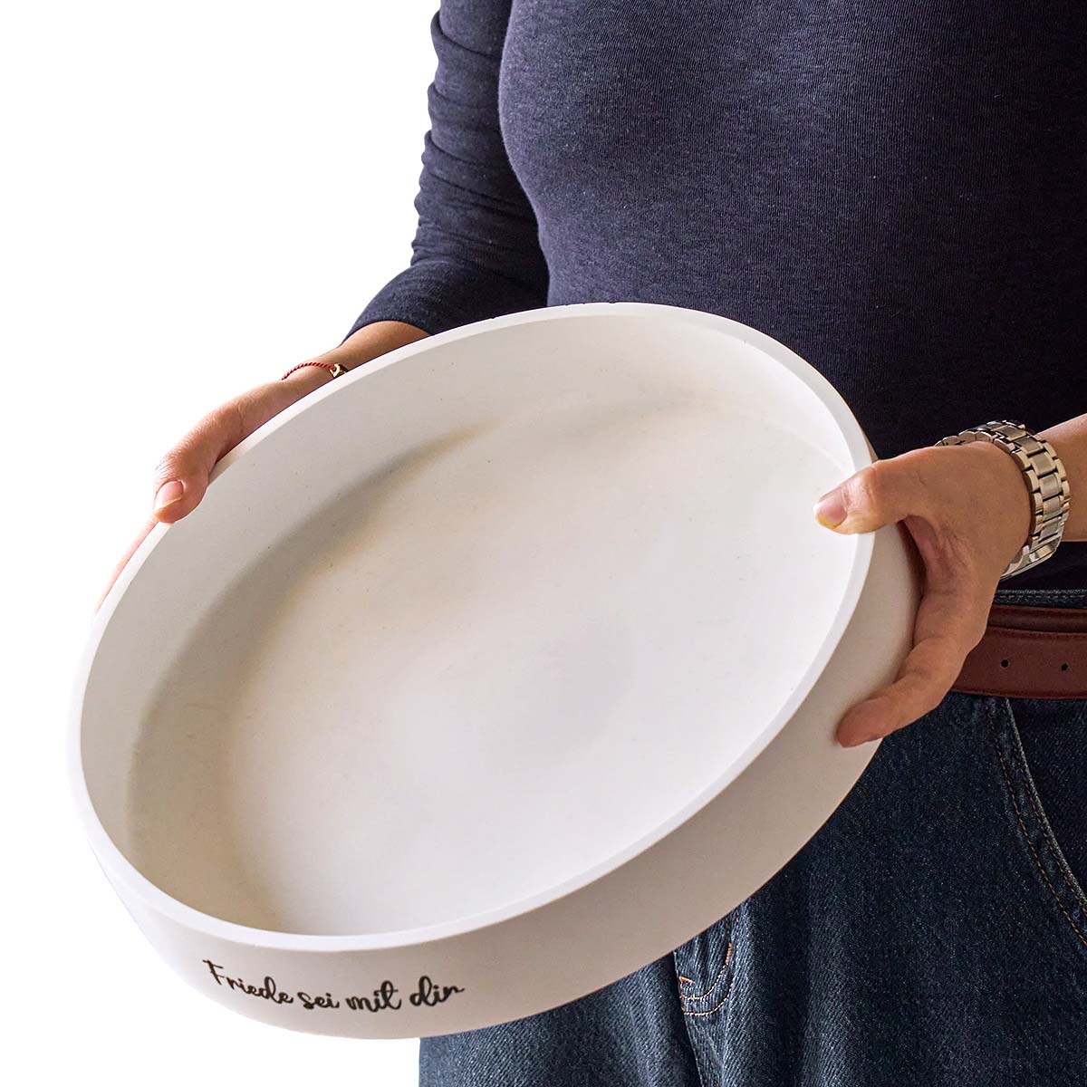 Potsticker Mold - Bol de bougie rond en béton,