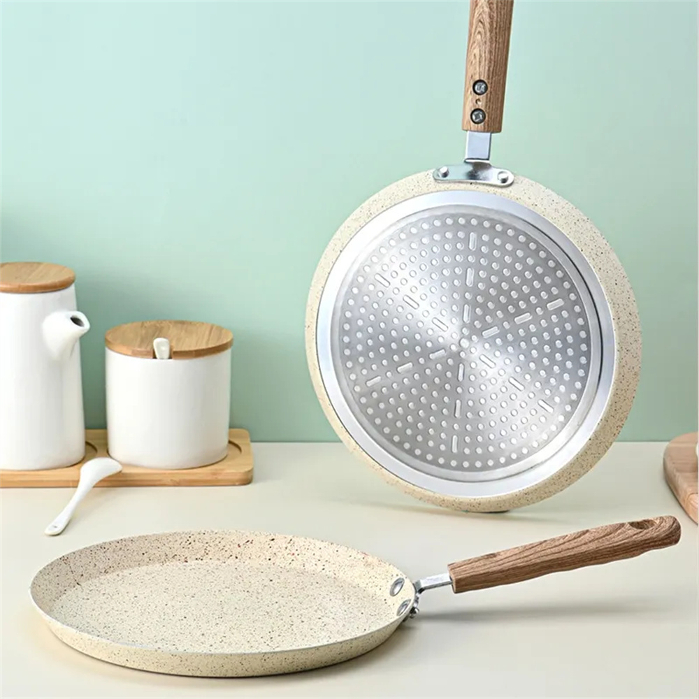 Egg Waffle Pan - Poêle à crêpes antiadhésive, Mini poêle