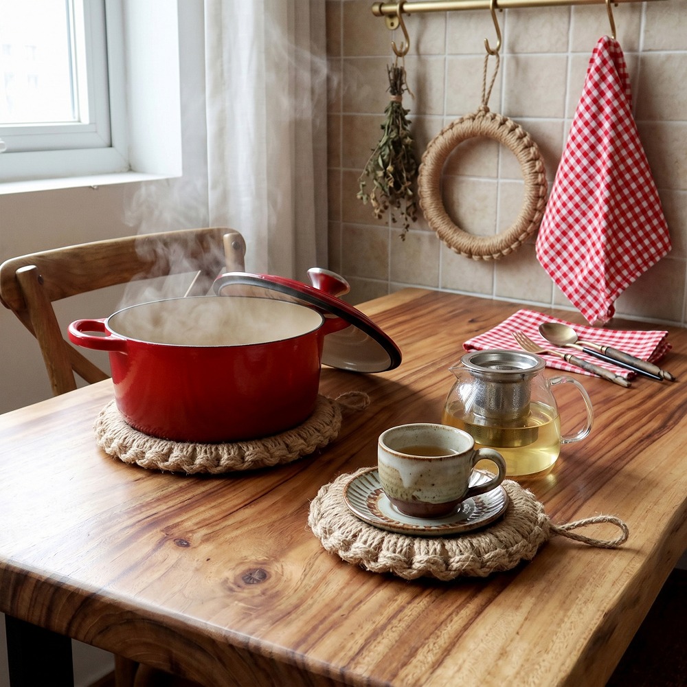 Lot de 2 dessous de plat rusti - Cast Iron Corn avis et prix