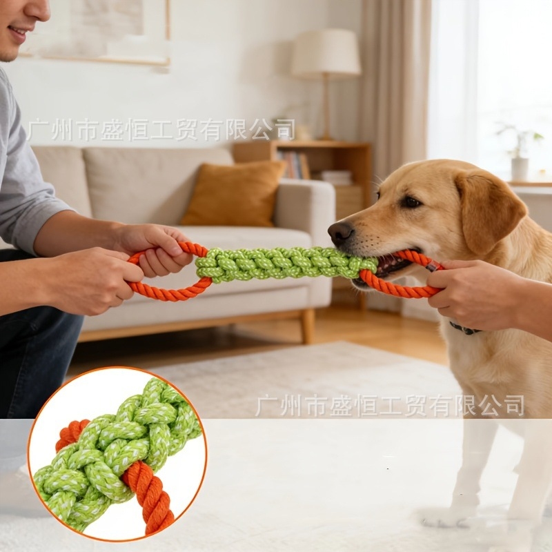 Jouet pour chien en corde de c - Corn Dog Stick avis et prix