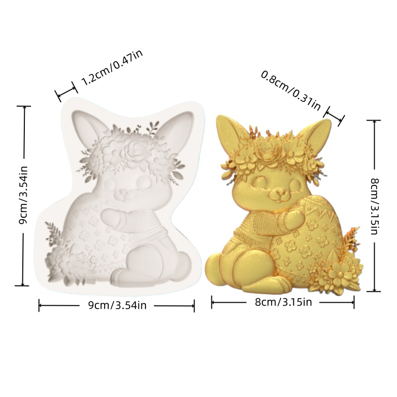 Moule en silicone Lapin de Pâq - Bunny Cake Mold avis et prix
