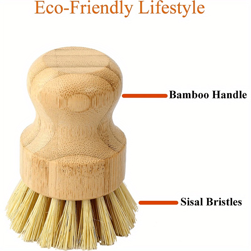 Brosse à vaisselle en bambou a - Cast Iron Corn avis et prix