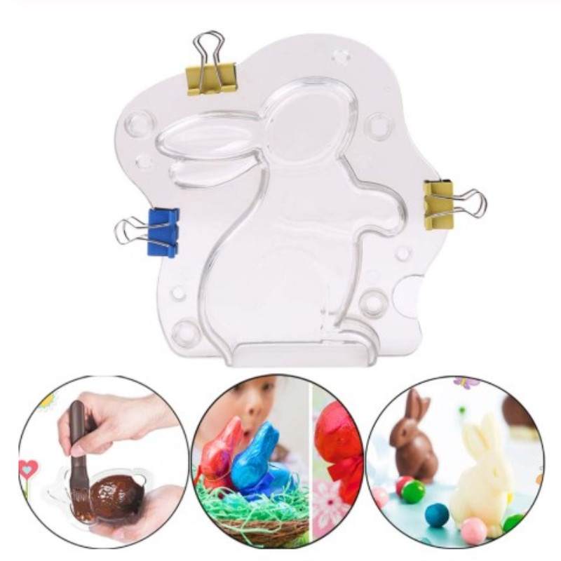 Moule à chocolat 3D en forme d - Bunny Cake Mold avis et prix