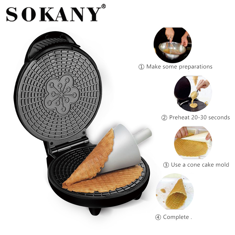 Machine électrique à rouler le - Egg Waffle Pan avis et prix