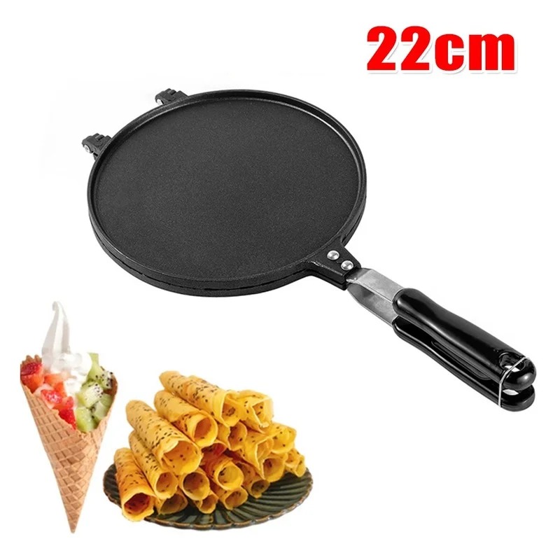 Gaufrier antiadhésif 22cm, rou - Egg Waffle Pan avis et prix