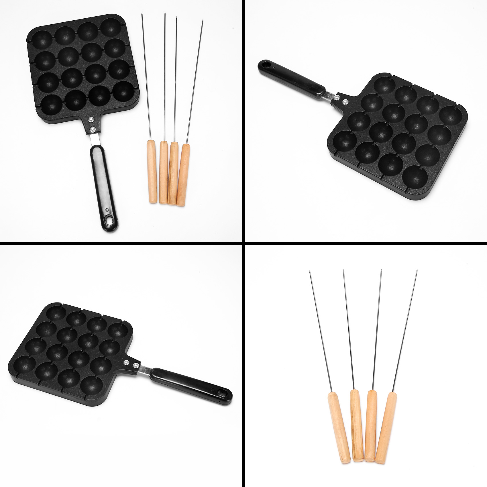 F-T 16 trous en aluminium Tako - Takoyaki Grill Plate avis et prix