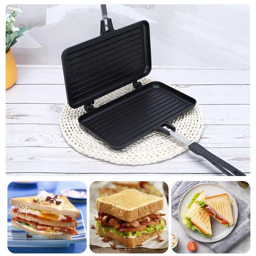 Poêle à frire double face anti - Mini Pancake Griddle avis et prix