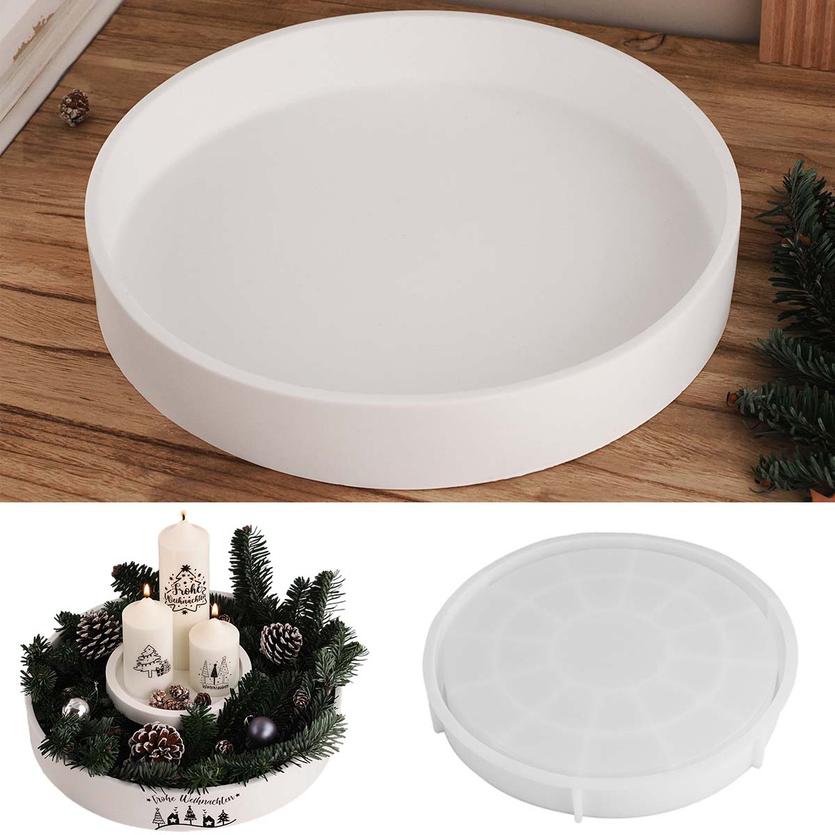 Bol de bougie rond en béton, m - Potsticker Mold avis et prix