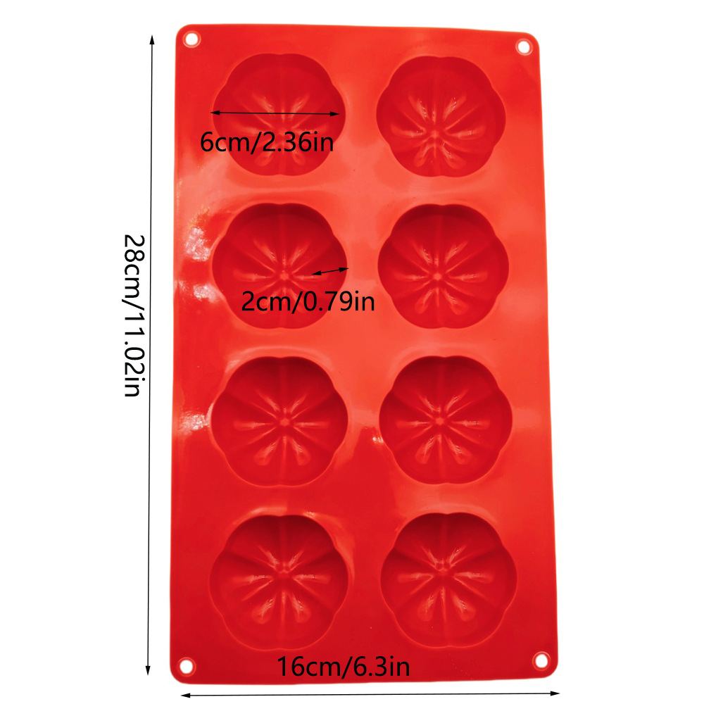 Nouveauté 8 trous 6 pétale for - Donut Mold Silicone avis et prix