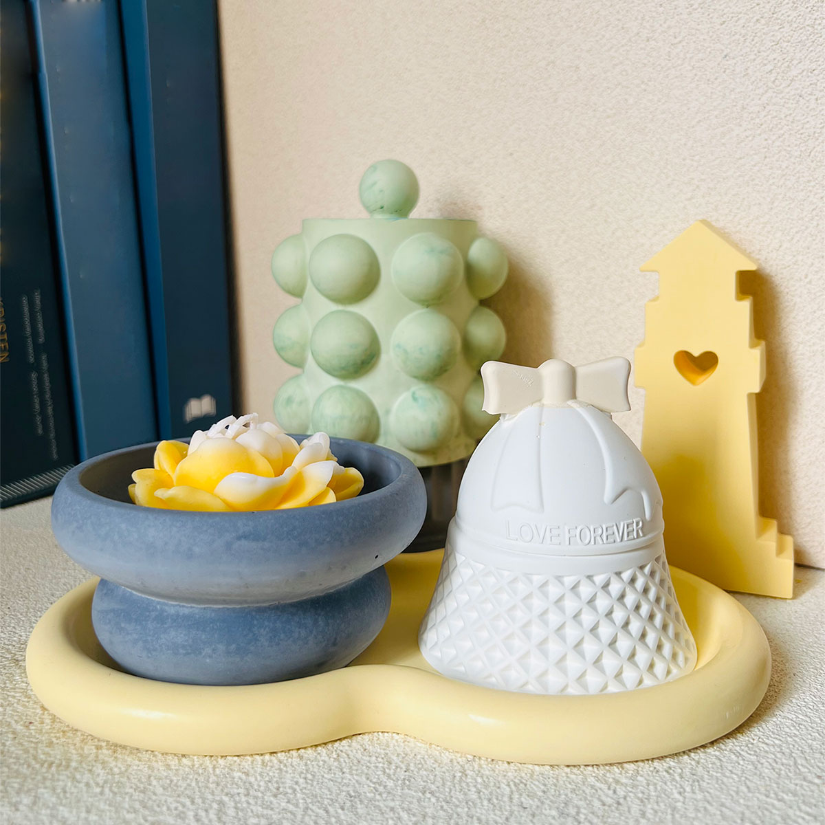 Moule à Bougie en Béton pour A - Donut Mold Silicone avis et prix