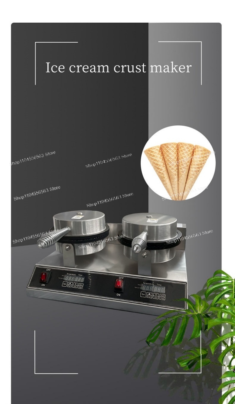 Machine à fabriquer des cônes  - Waffle Cone Maker avis et prix