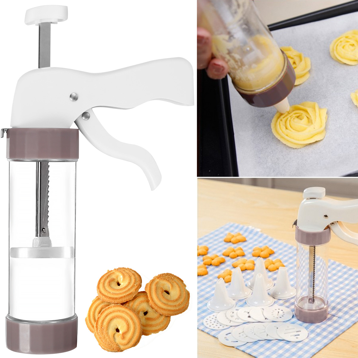 Ensemble de presse à biscuits, - Churros Maker Gun avis et prix