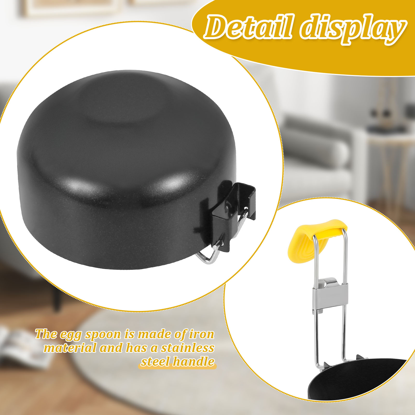 Paquet de 4 bracontres à œufs  - Mini Pancake Griddle avis et prix